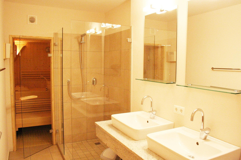 Bathroom 3, Cozy Apartment with Sauna near Ski Slopes in Mittersill, Zell am See