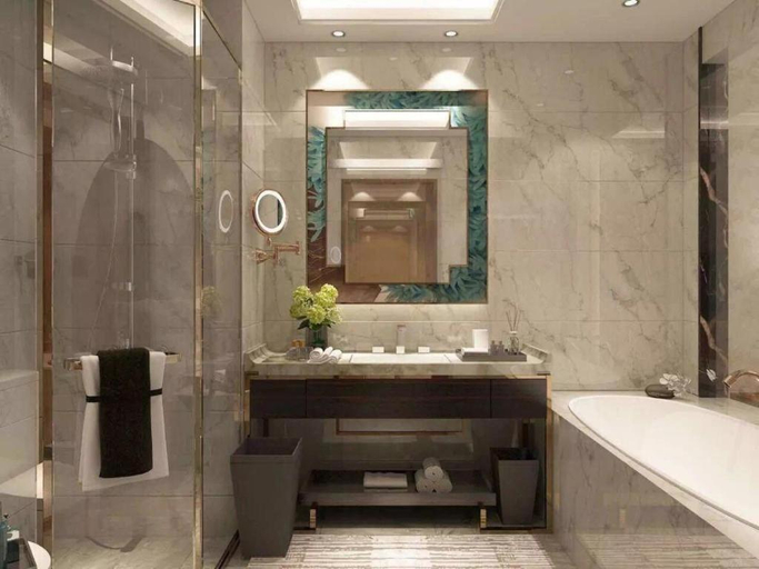 Bathroom, Golden Bay Hotel Weihai, Weihai