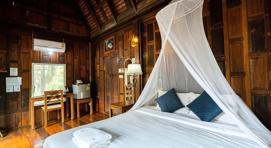 Bedroom 2, Lamphurai Riverside, Khao Saming