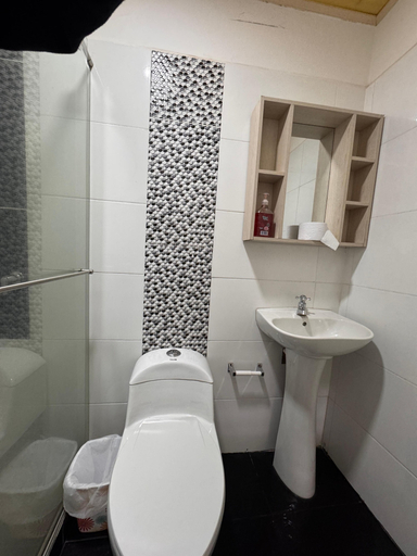 Bathroom 3, hotel y club pueblito quindiano, Circasia