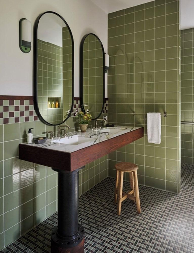 Bathroom 4, Cottages at Little Saint, Sonoma