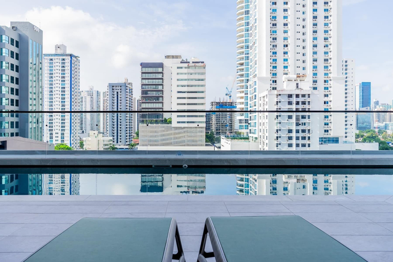 Room 5, w Modern 1BR w Balcony View in San Francisco, Panamá