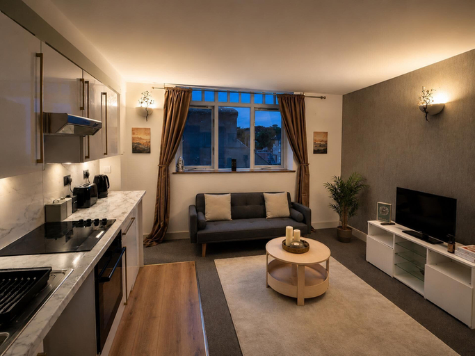 Private kitchen 5, Apartment Sleeps 3 - Parking, Wifi, Pet Friendly, North Yorkshire
