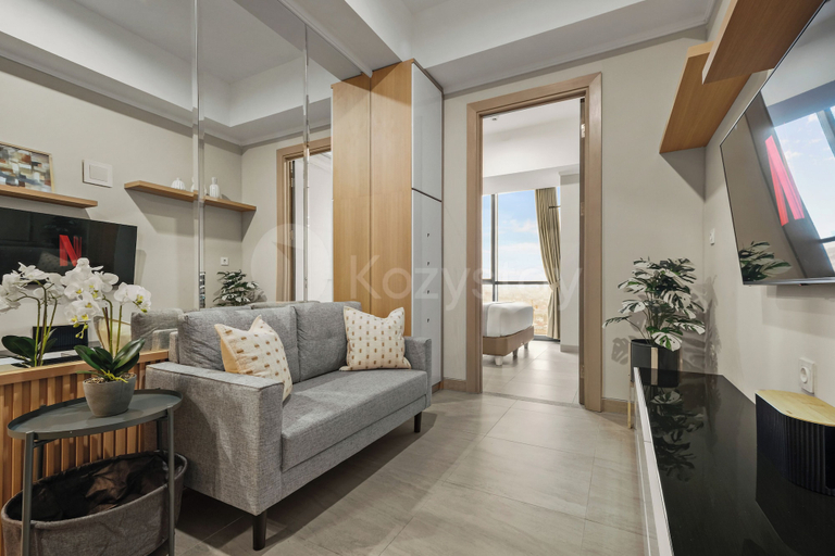 Living area 2, Aroki by Kozystay - Kemayoran, Jakarta Pusat