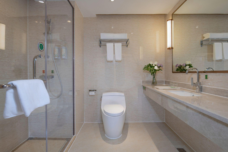 Bathroom 3, Vienna Classic Hotel Shenzhen Pingshan Bihu, Shenzhen