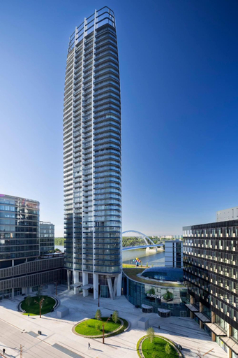Exterior & Views 1, Eurovea Tower Apartments, Bratislava II