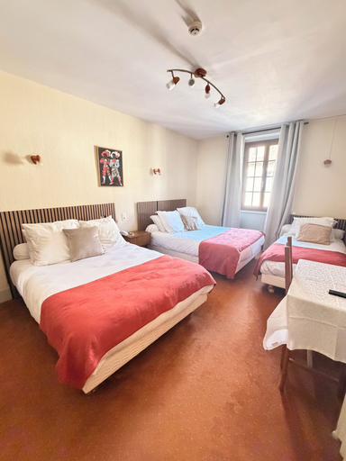 Bedroom 3, HOTEL DE PARIS, Jura