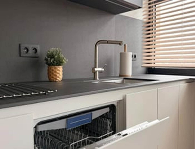 Private kitchen, Charming Apartment Steps From Blankenberge Beach, West-Vlaanderen