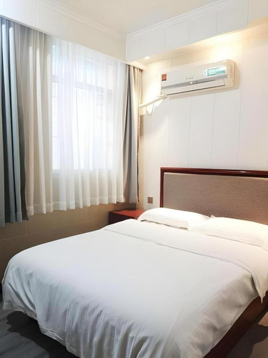 Bedroom 2, Green Tree Inn Nanjing Zhonghua Gate Subway Station Hotel, Nanjing