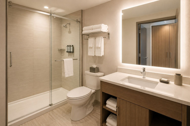 Bathroom, Toronto Ember Hotel, Toronto