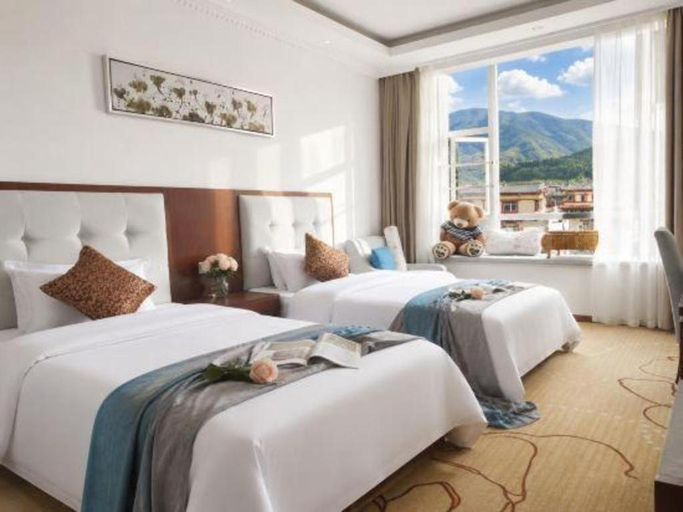 Bedroom 2, Jiuzhaigou Beautiful Time Hotel, Ngawa Tibetan and Qiang