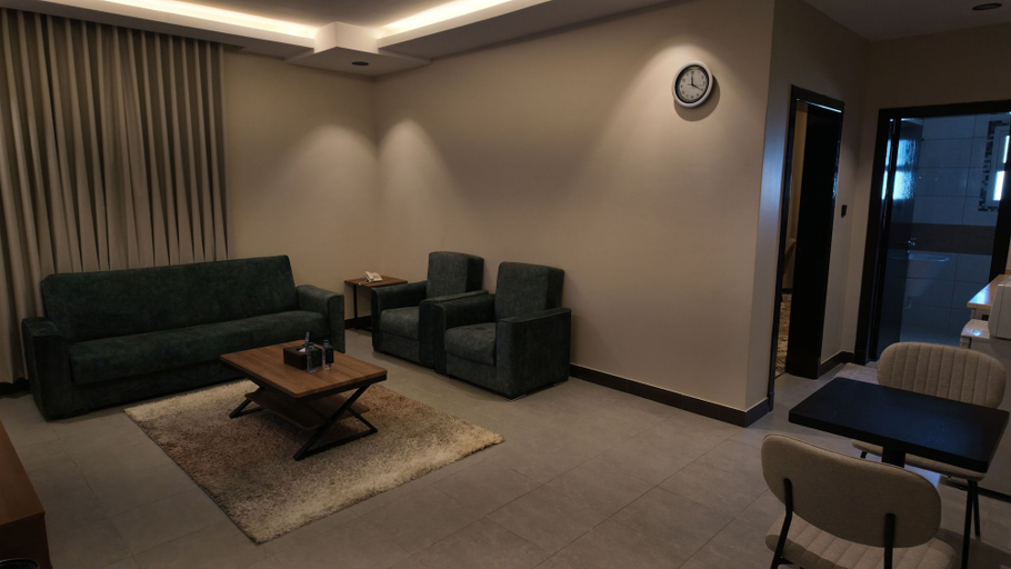 Living area 5, Sahat Al Khaleej Serviced Apartments, Riyadh