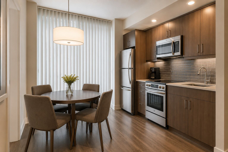 Private kitchen, Brighton Lane Hotel, Toronto