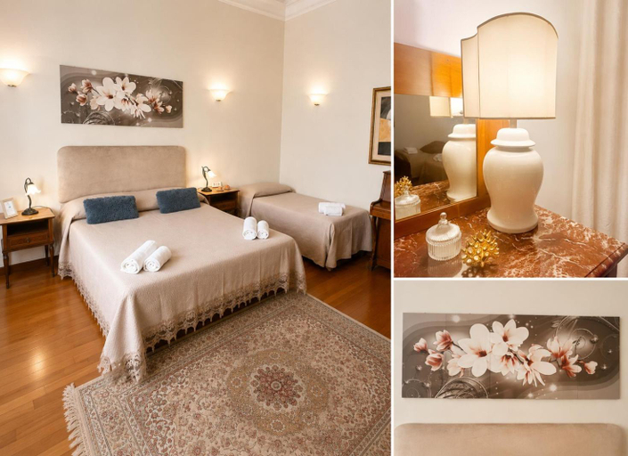 Bedroom, Monia Coliseum Apartment, Rome