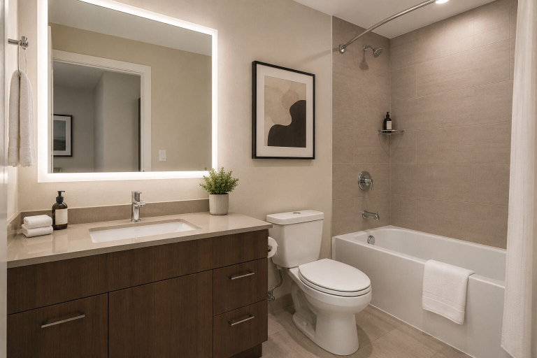 Bathroom, Brighton Lane Hotel, Toronto