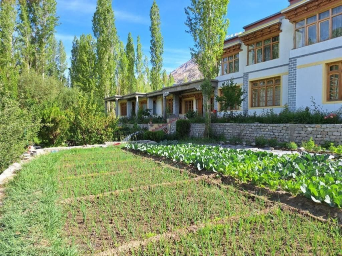 Property grounds, The Kailash stay, Leh