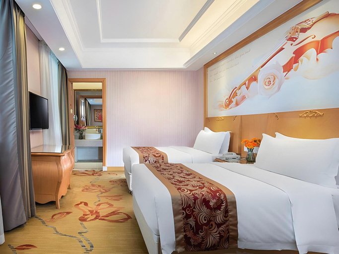 Bedroom 2, Vienna Hotel Hubei Macheng Cultural Town, Huanggang