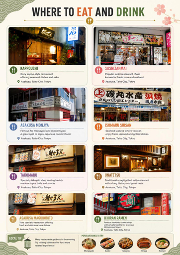 Food & Drinks 5, Asakusa Apartments, Taitō