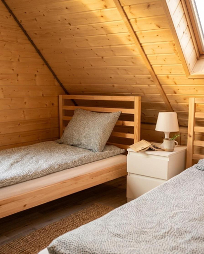 Bedroom 2, Domki Hippalos Jaroslawiec, Sławno