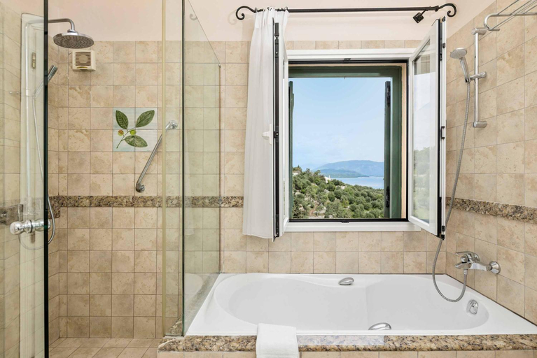 Bathroom 3, Villa Karydia Yaliskari Bay, Ionian Islands