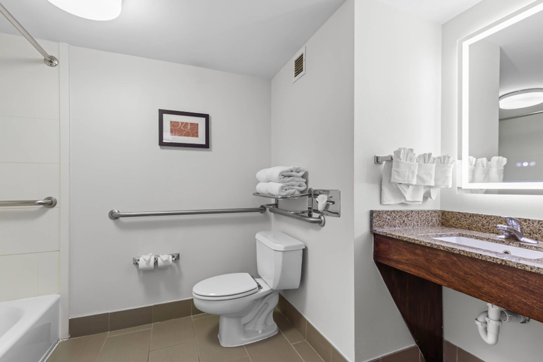 Bathroom 4, Comfort Suites Manassas Battlefield Park, Prince William