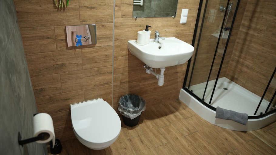 Bathroom 3, Pokoje Green House, Cieszyn
