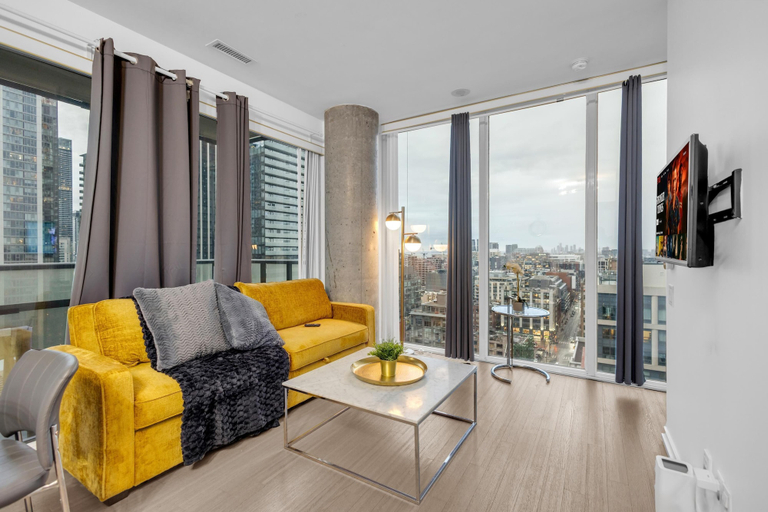 Living area 4, Altitude Residences, Toronto