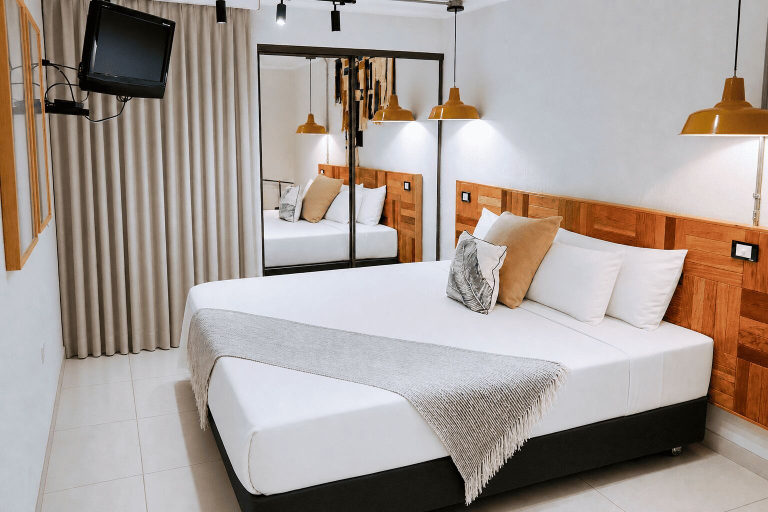 Bedroom 2, Naia Apart Hotel Miraflores, Lima