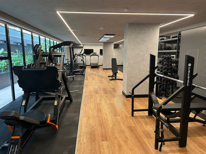 Fitness facility 4, Bela Hospedagem - Luxo 359 Hit Cb Branco, João Pessoa