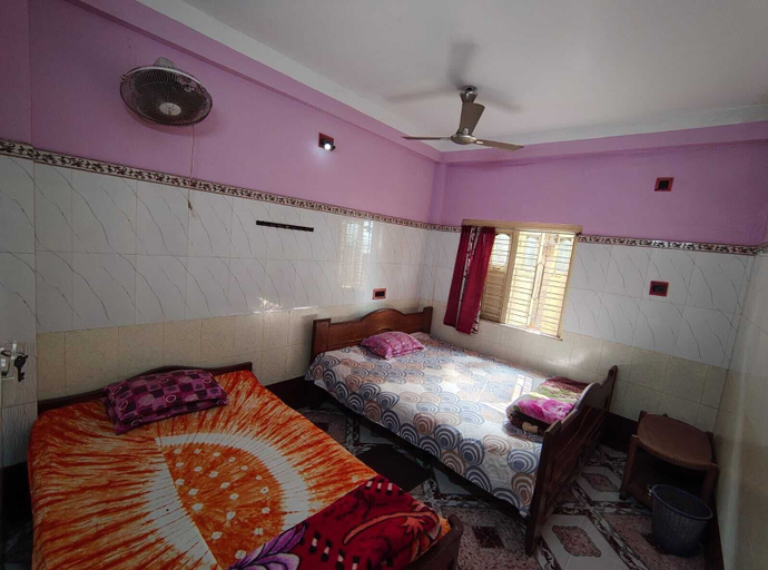 Bedroom 3, Jagannath Guest House, Nadia