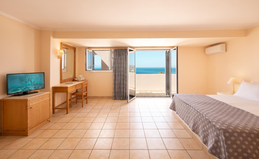Bedroom 3, Mitsis Family Village, South Aegean