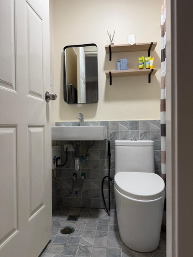 Bathroom, Studio with balcony in Cebu City, Cebu City
