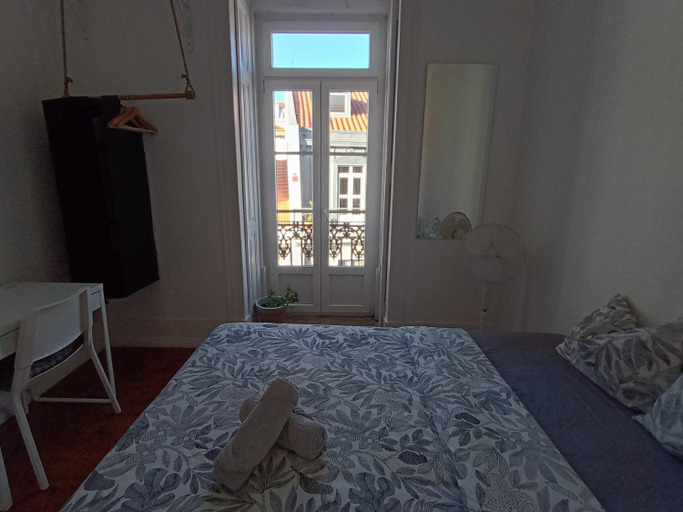Bedroom 2, Embassy Arriaga Private Elegance Rooms in Stylish Shared Apartment, Lisbon