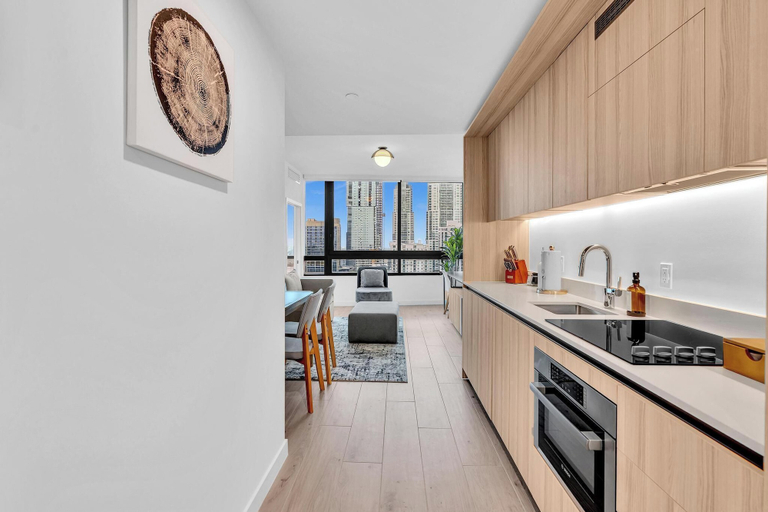 Private kitchen 3, Miami Oasis 2BR Beach Access for 5, Miami-Dade