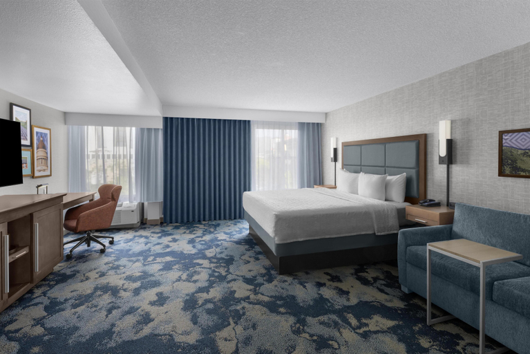 Bedroom 3, Hampton Inn Salt Lake City - Downtown, Salt Lake