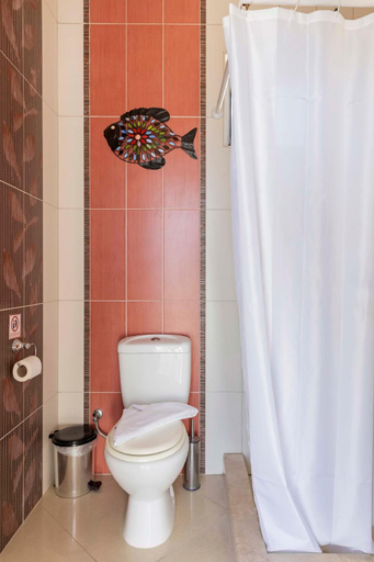 Bathroom 2, Villa Katherina - Tsambika View, South Aegean
