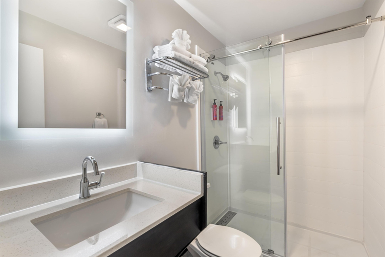 Bathroom 3, SureStay Hotel by Best Western Virginia Beach Royal Clipper, Virginia Beach