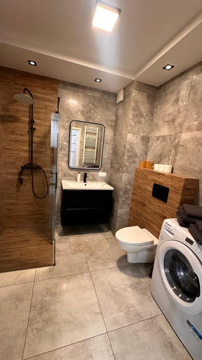 Bathroom 2, Apartament Kraszewskiego, Białystok