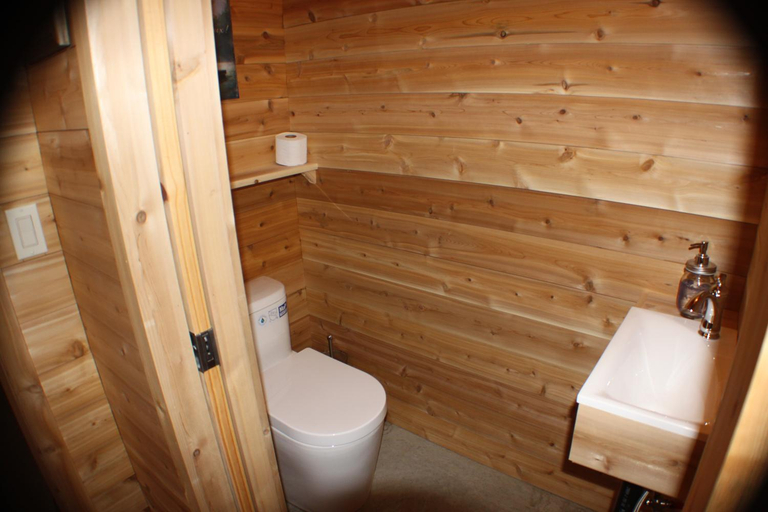 Bathroom, B&B Le Chalet Bois de Coeur, Matawinie