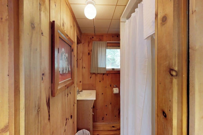 Bathroom, Moosehead Memories - Quiet Dog-friendly, Dock, & Firepit, Piscataquis