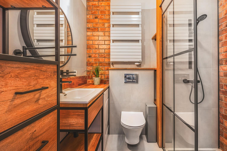 Bathroom 2, Luksusowa oaza w samym centrum Wroclawia, Środa Śląska