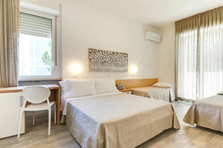 Bedroom 3, Hotel Bassetti, Ravenna