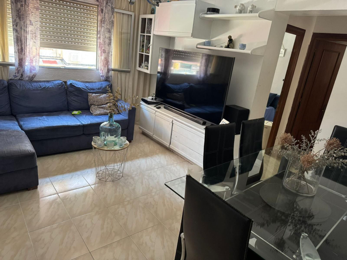 Living room, Cozy apartment in Madrid, Madrid