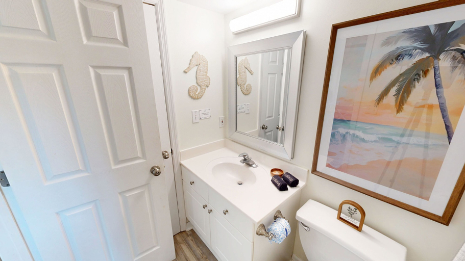 Bathroom 4, SeaCrest #313 Bright, Airy Coastal Vibes 2 Bedroom Condo by RedAwning, Okaloosa
