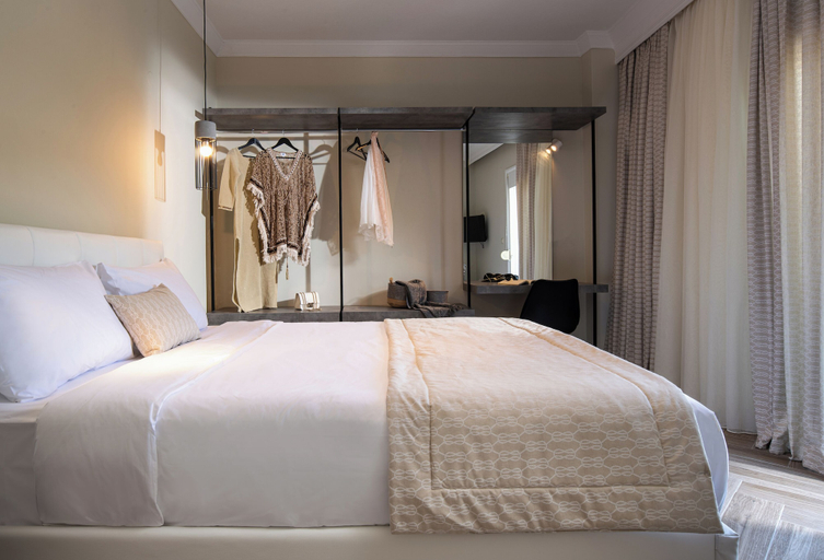 Bedroom 3, Olenia Luxury Apartments, Central Macedonia