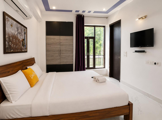 Bedroom 2, Lime Tree 2Bhk Serviced Apartment Near Artemis , Gurgaon