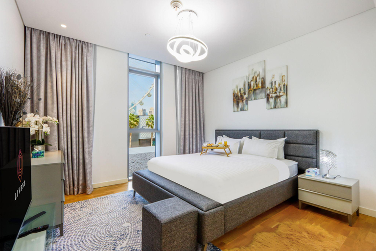 Bedroom 2, Livbnb-Upgraded 2BR  Near Shopping  Dining Hubs, Dubai