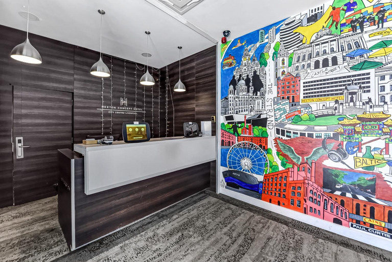 Public Area 2, Heeton Concept Hotel City Centre Liverpool, Sefton