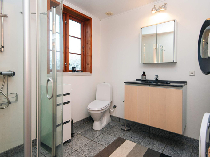 Bathroom, 4 star holiday home in Hovborg, Vejen