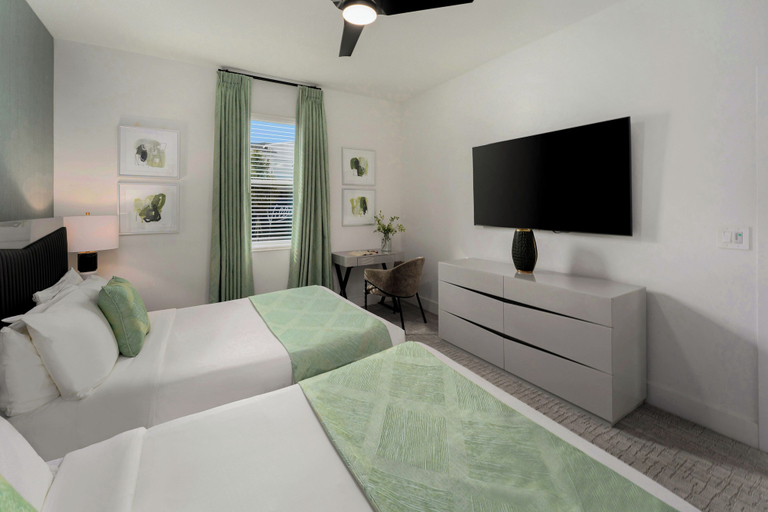 Bedroom 4, Villatel Resort Orlando, Orange